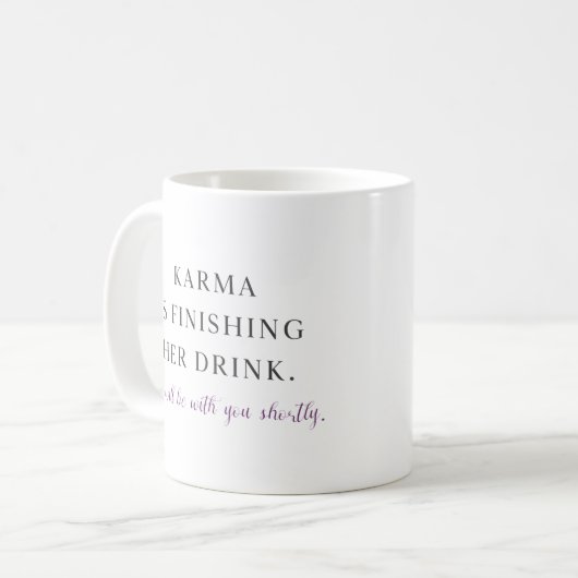 Mug Karma (Devant gauche)