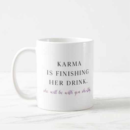Mug Karma (Gauche)