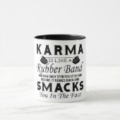 Mug Karma drôle (Centre)