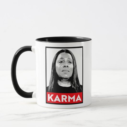 Mug KARMA : Letitia James (Gauche)