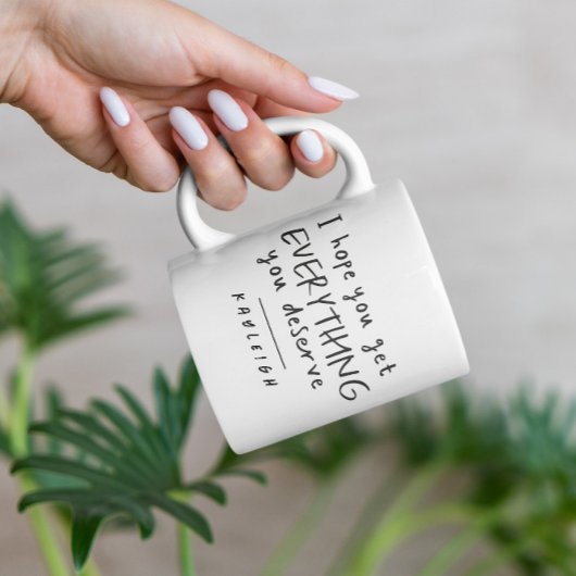 Mug Karma obtenez tout ce que vous méritez