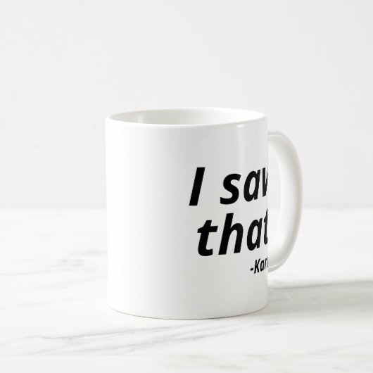 Mug Karma Saw (Devant droit)