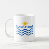 Mug KARPATHOS Grèce, Sun Waves (Gauche)