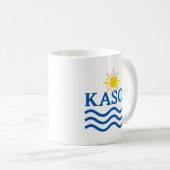 Mug KASOS Grèce. Eau solaire (Devant droit)