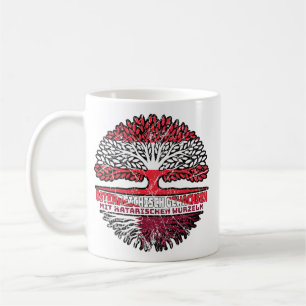 Mug Katar Katarisch Österreichisch Österreich Baum