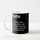Mug KATE Définition Personnalized Funny Birthday G<br><div class="desc">KATE Définition Personalized Nom Funny Birthday Venin Idea</div>
