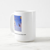 Mug Kate sur le dessus de toit - autoportrait (Devant gauche)