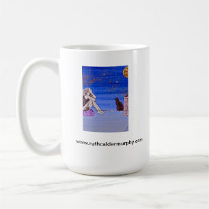 Mug Kate sur le dessus de toit - autoportrait