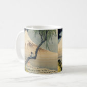 Mug Katsushika Hokusai - Garçon regardant le Mont Fuji (Devant gauche)