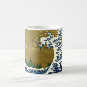 Mug Katsushika Hokusai - Grande vague colorée (Centre)