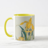 Mug Katsushika Hokusai - Grasshopper et Iris (Gauche)