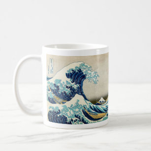 Mug Katsushika Hokusai - La Grande vague au large de K