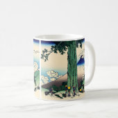 Mug Katsushika Hokusai - Passe Mishima dans la provinc (Devant droit)