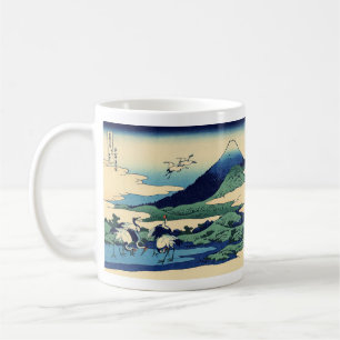 Mug Katsushika Hokusai - Umegawa dans la province de S