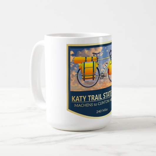 Mug Katy Trail (vélo2)2 (Devant gauche)
