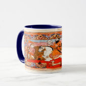 Mug Kaur - art historique sikh #4 - le DK bleu (Devant gauche)