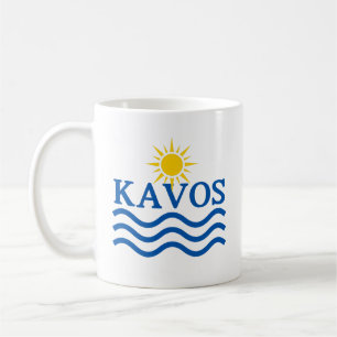 Mug KAVOS Corfu Grèce, Sun Waves