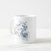 Mug Kaw ZZR1200 (Devant gauche)