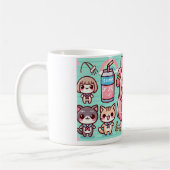 Mug kawaii anime tierno (Gauche)