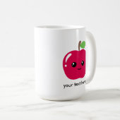 Mug Kawaii Apple (Devant droit)