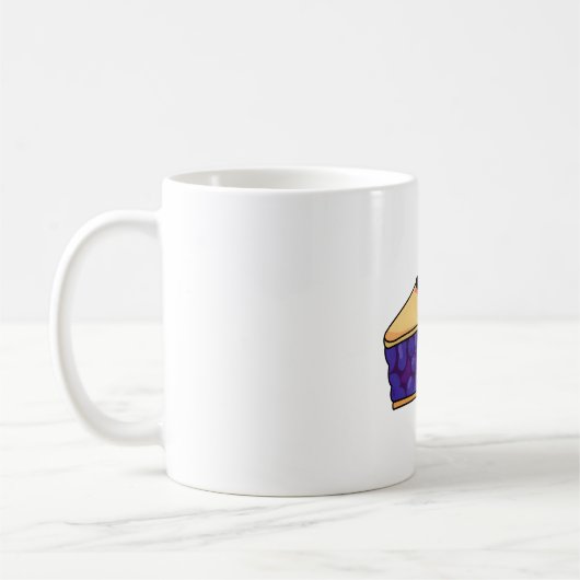 Mug Kawaii Blueberry Pie (Gauche)