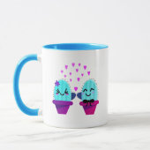 Mug kawaii cactus amour (Gauche)