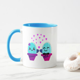 Mug kawaii cactus amour