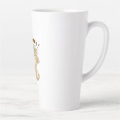 Mug Kawaii Chat Gingembre avec Latte de Poisson Ta (Droite)