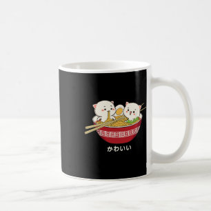 Mug Kawaii Chat Japonais Tokyo Anime Chat Ramen T Shir
