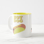 MUG KAWAII CHAUD CHIEN MIGNON (Devant gauche)