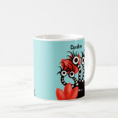 Mug Kawaii Cute Monster Nom des enfants (Devant droit)