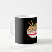 Mug Kawaii dogs eating Ramen (Devant gauche)