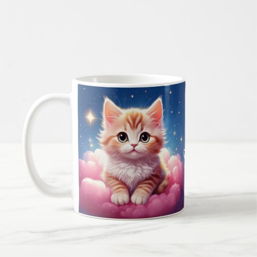 Mug Kawaii Dreamy Chat (Gauche)
