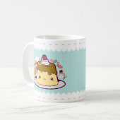 Mug Kawaii Flan (Devant gauche)