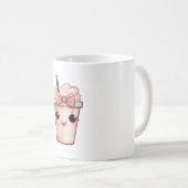 Mug Kawaii Frappe souriante (Devant droit)