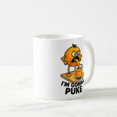 Mug Kawaii Fruit Funny Jus d'orange (Devant droit)