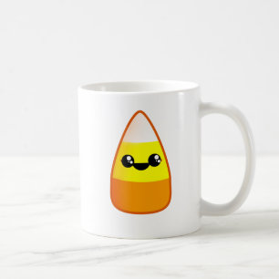 Mug Kawaii Halloween Candy Corn