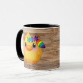 Mug Kawaii Hippy Chick (Devant gauche)
