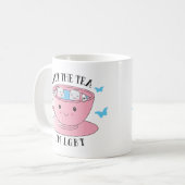 Mug Kawaii I Put the Tea in LGBT (Je mets le thé dans (Devant gauche)