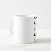 Mug kawaii kaomoji (Devant gauche)