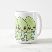 Mug Kawaii Leaf Babies Parade (Devant droit)