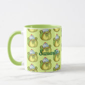 Mug Kawaii Matcha Swiss Roll Bear Cake (Gauche)