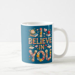 Mug Kawaii mode croire en science maths compte à rebou