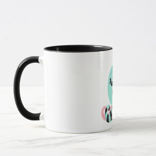 Mug Kawaii Octopus Design (Gauche)