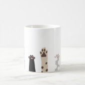 Mug Kawaii Paws élevés (Centre)