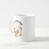 Mug Kawaii Pizza Lover (Devant gauche)