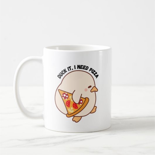 Mug Kawaii Pizza Lover (Gauche)