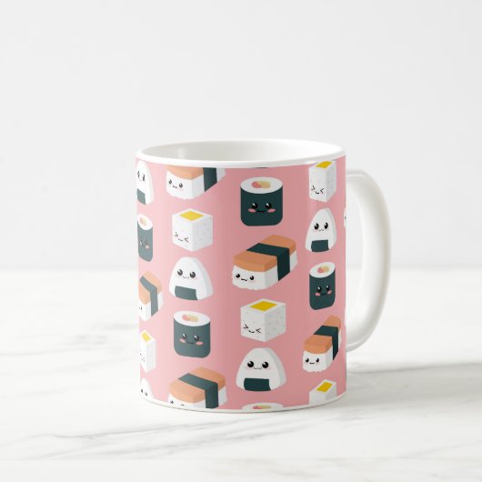 Mug Kawaii Sushi (Devant droit)