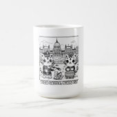 Mug Kawaii Tiger Buda Castle Budapest (Centre)