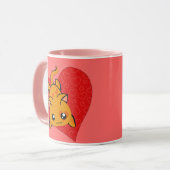 Mug Kawaii Valentine Kitty (Devant gauche)